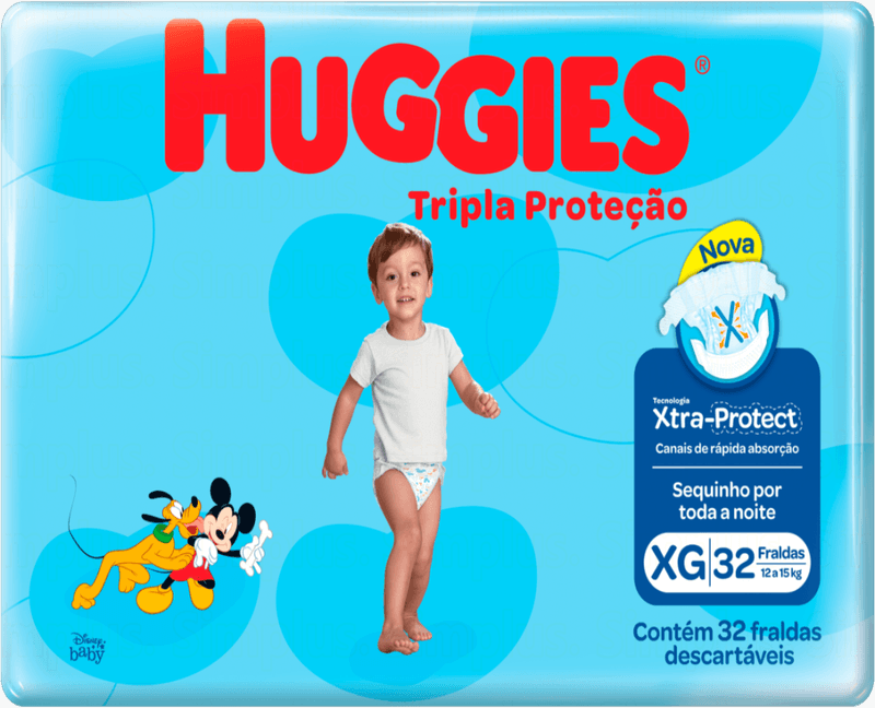 Fralda-Descartavel-Infantil-Huggies-Tripla-Protecao-XG-12-a-15kg-Pacote-32-Unidades