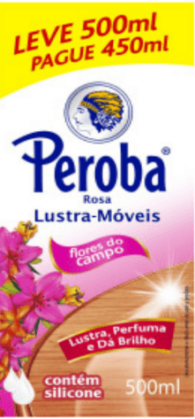 Lustra Móveis Peroba King Flores do Campo Leve 500 Pague 450ml