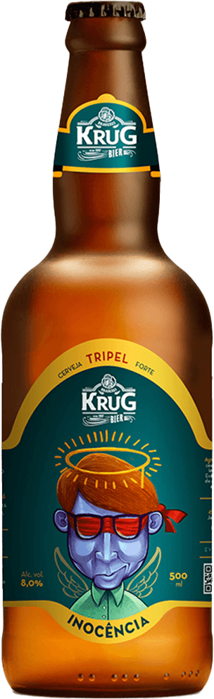 Cerveja Krug Inocencia tripel Garrafa 500 ml