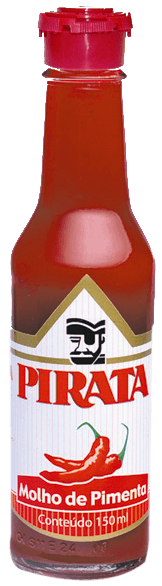 Molho de Pimenta Picante Pirata 150 ml