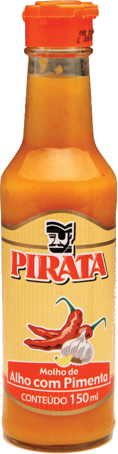 Molho de Alho com Pimenta Pirata 150 ml