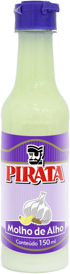 Molho de Alho Pirata 150 ml