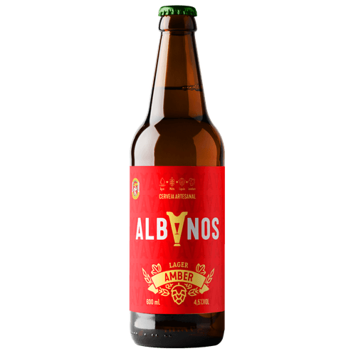 Cerv.nac.albanos Amber Lager Gfa 600ml