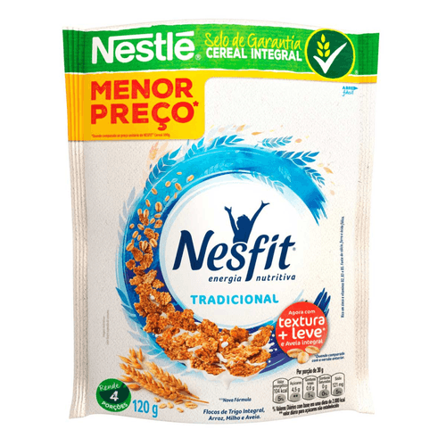 Cereal Matinal Nestle Nesfit 120g Sachê