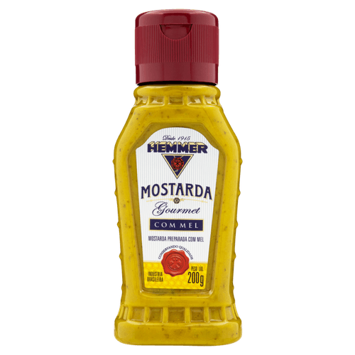 Mostarda Preparada com Mel Hemmer Gourmet Squeeze 200g