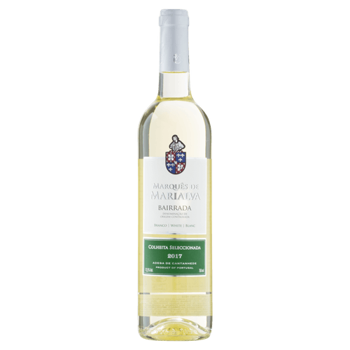 Vinho Português Branco Seco Marquês De Marialva Arinto Bical Maria-gomes Bairrada Garrafa 750ml