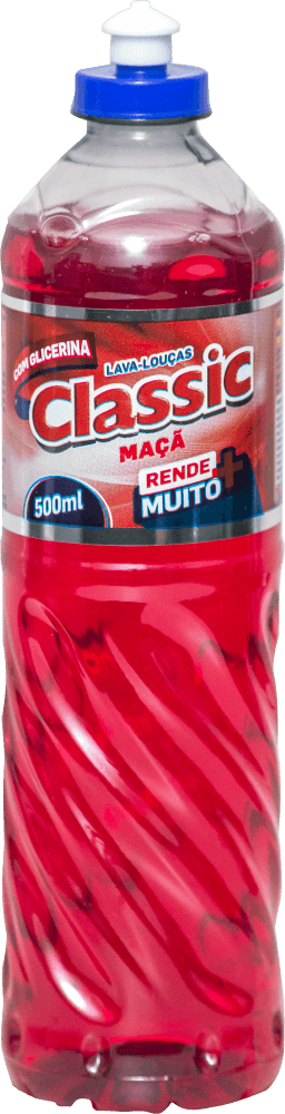 Detergente Líquido Classic Maçã 500ml