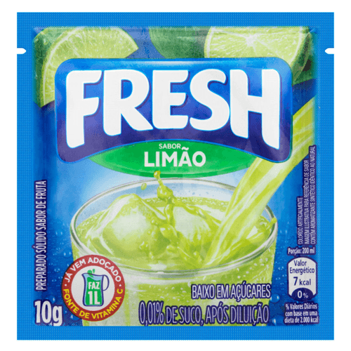 Bebida em Pó FRESH Limão 10g