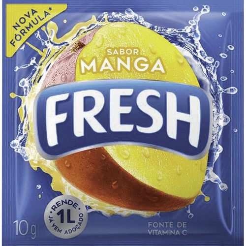 Refresco Em Po Sabor Manga 10g Fresh