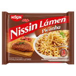 Macarrao-Instantaneo-Lamen-com-Tempero-de-Picanha-Nissin-Miojo-Pacote-85g-Sendo-80g-de-Macarrao-e-5g-de-Tempero