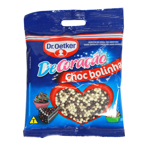 Confeito Dr Oetker Chocolate Bolinha