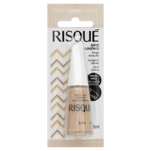 Esmalte Cremoso Nude Risqué Nudes Blister 8ml