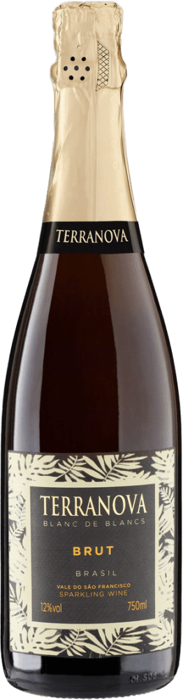 Espumante Brasileiro Branco Brut Terranova Chenin Blanc Sauvignon Blanc Verdejo Vale Do São Francisco Garrafa 750ml