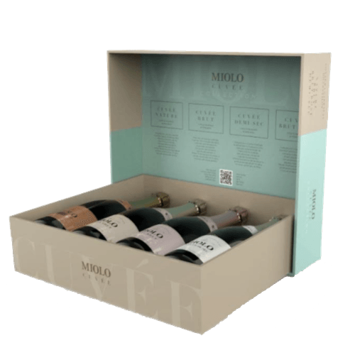 Kit Espumante Miolo Cuvée Collection 750ml 4 Unidades