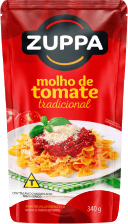 Molho de Tomate Zuppa Tradicional Refogado 340g