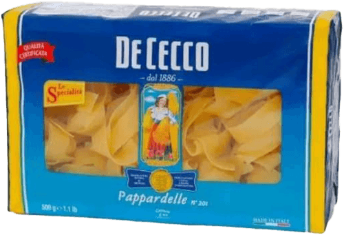 Macarrão de Sêmola de Trigo Grano Duro Tagliatelle 203 De Cecco Pacote 500g