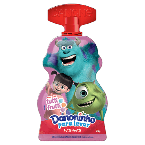 Petit Suisse Danoninho Pra levar Tutti Frutti Edição Especial 70g