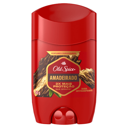 Antitranspirante em Barra Lenha Old Spice Proteção Épica 50g