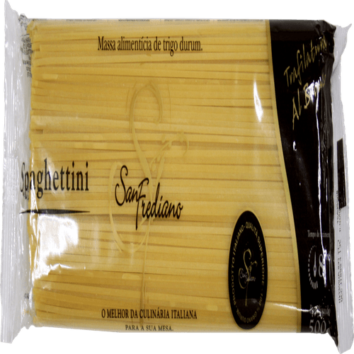 Macarrão de Sêmola de Trigo Grano Duro Linguine San Frediano Pacote 500g