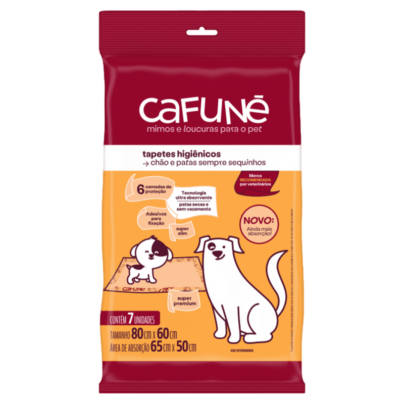 Tapete-Higienico-Super-Premium-para-Caes-Cafune-80cm-x-60cm-Pacote-7-Unidades