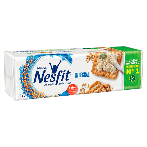 Biscoito Integral Nesfit Pacote 170g