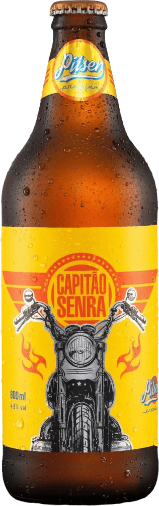 Cerveja Capitão Senra Pilsen 600ml