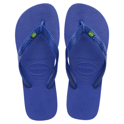 Chinelo Azul Naval Brasil Havaianas n° 43/44