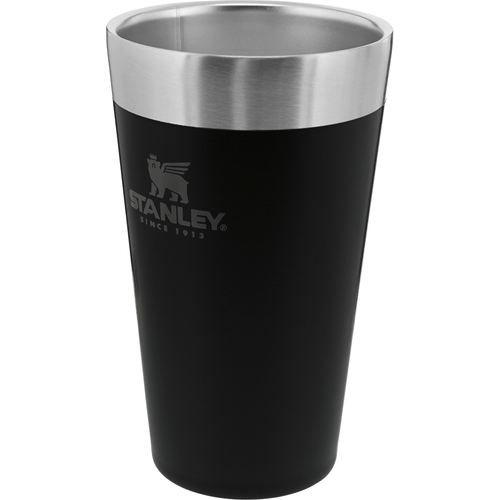 copo termico cerveja stanley  sem tampa black 473ml