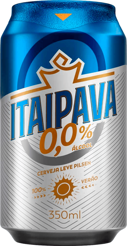 Cerveja Pilsen Zero Álcool Itaipava Lata 350ml