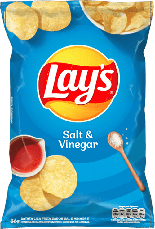 Batata Frita Lay's United Sal e Vinagre Pacote 86 g