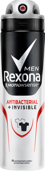 Antitranspirante-Aerossol-Antibacterial-e-Invisible-72h-Rexona-Men-150ml-Spray