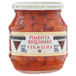 Pimenta-Biquinho-Vermelha-em-Conserva-Hemmer-Vidro-Peso-Liquido-300g-Peso-Drenado-200g