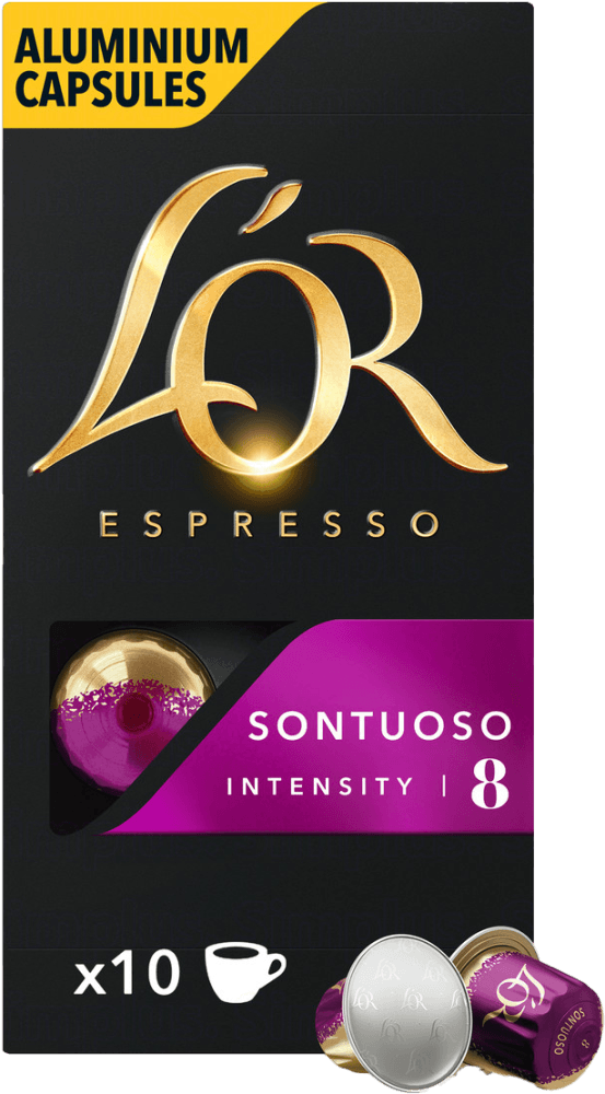 Cafe-em-Capsula-Torrado-e-Moido-Espresso-Sontuoso-L-or-Caixa-52g-10-Unidades