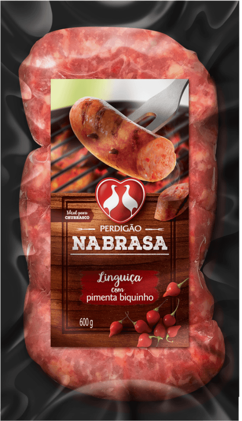 Linguiça Toscana com Pimenta-Biquinho Perdigão na Brasa 600g