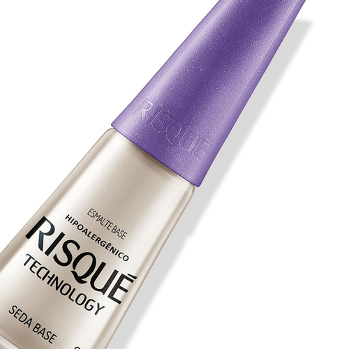 Esmalte Seda Base com Óleos Naturais Risqué Care Blister 8ml