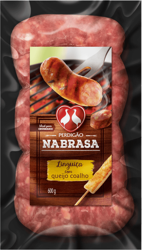 Linguiça Toscana com Queijo Coalho Perdigão na Brasa 600g