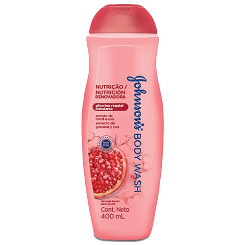 Sabonete Líquido Nutrição Renovadora Johnson's Body Wash Frasco 400ml