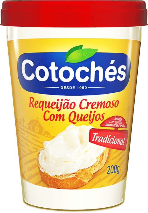 Requeijão Cremoso Cotochés Pote 200g