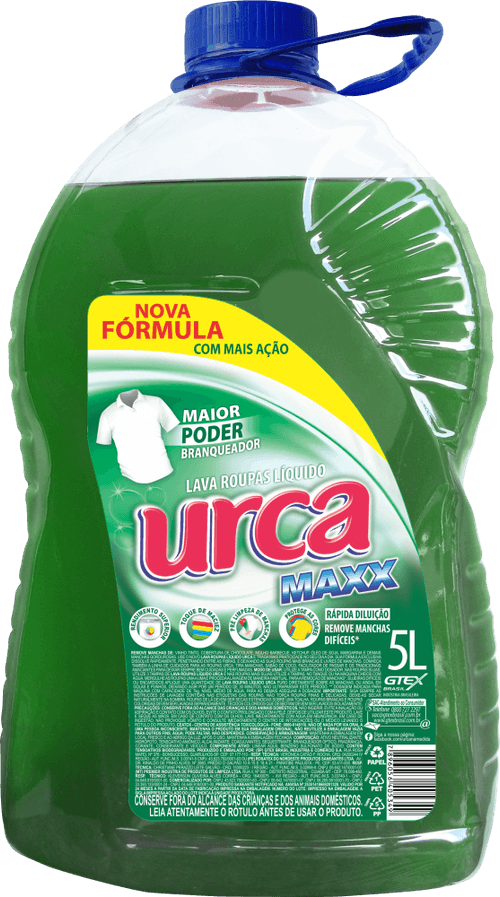 Lava Roupas Líquido Urca Maxx Verde 5l