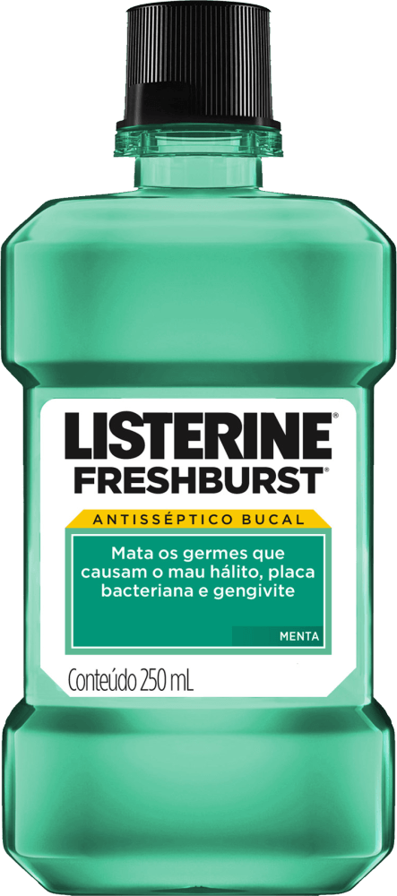 Enxaguatório Antisséptico Listerine 250ml Freshburst Unit