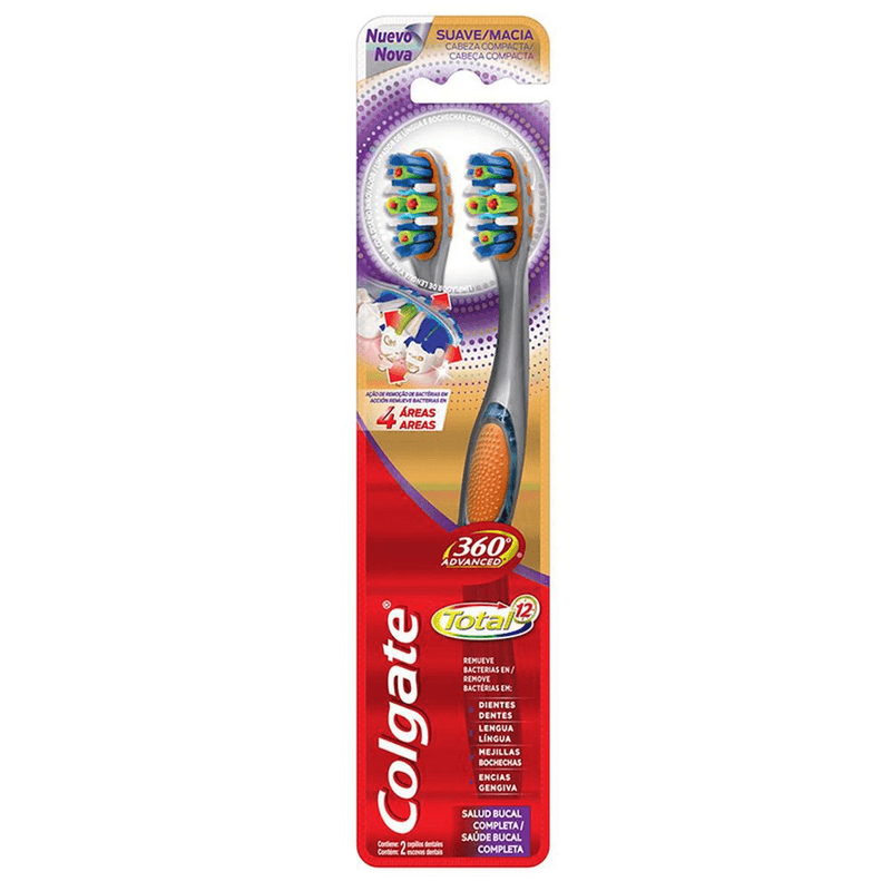 Escova-Dental-Macia-Colgate-Total-12-360°-Advanced-2-Unidades