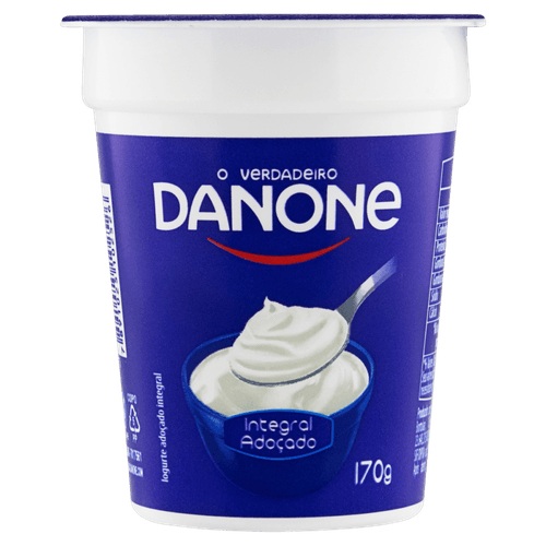 Iogurte Danone Integral Adoçado 170 g