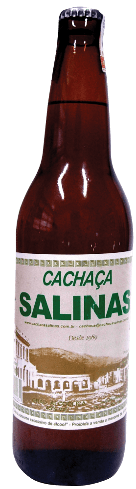 Cachaça Tradicional Salinas Garrafa 600ml