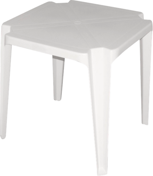 Mesa Plástica Europlast 70x70cm 1un Bca