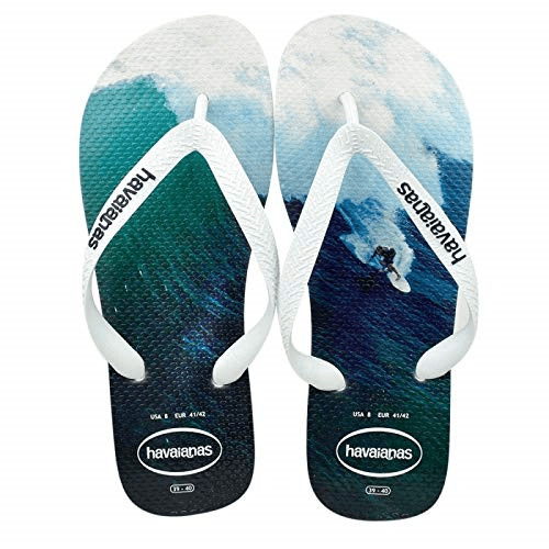 Chinelo Ad Havaianas Hype Bco/bco/mar