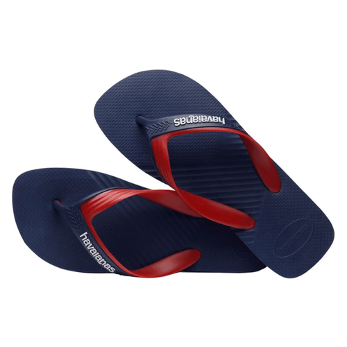 Sandália Havaianas Casual Marinho e Vermelho  Nº 39/40 Par