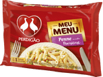 Penne-ao-Molho-Parisiense-com-Peito-de-Ave-Defumado-e-Ervilhas-Perdigao-Meu-Menu-Pacote-350g