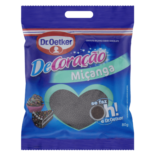 Conf Dr.Oetker Decorfesta Chocolate Pacote 80g