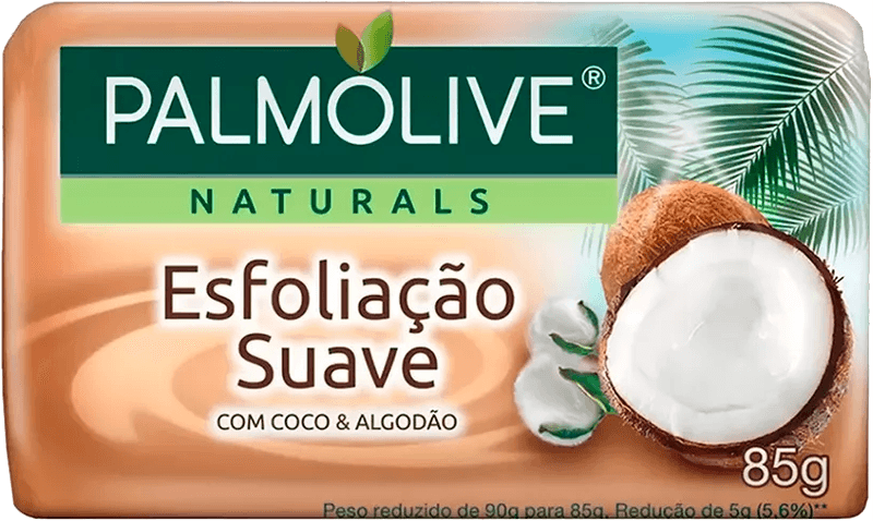 Sabonete-em-Barra-Esfoliacao-Suave-Coco---Algodao-Palmolive-Naturals-Envoltorio-85g