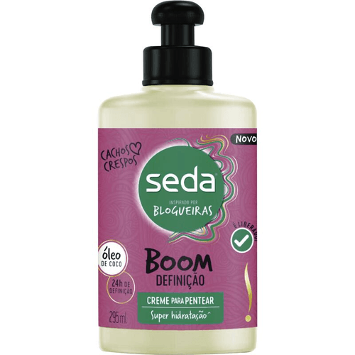 Creme para Pentear Seda Inspirado por Blogueiras Boom Definição Frasco 295ml